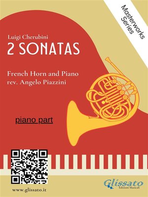 cover image of (piano part) 2 Sonatas by Cherubini--French Horn and Piano